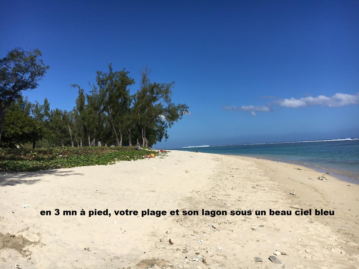 A Pied Dans L'Eau Leilighet Saint-Gilles-les Bains Eksteriør bilde